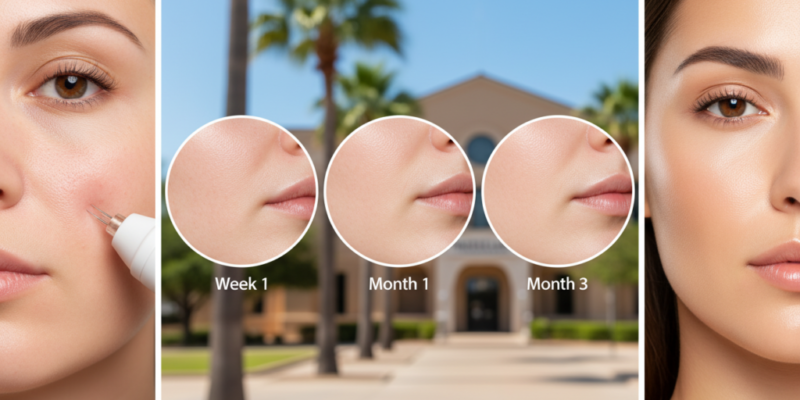 Microneedling Harlingen: Skin Rejuvenation Treatment and Results Timeline
