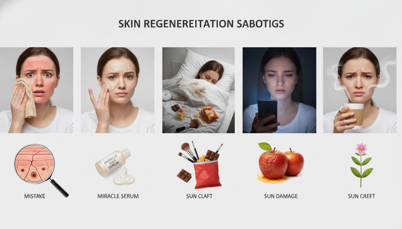 Common Mistakes That Sabotage Skin Regeneration