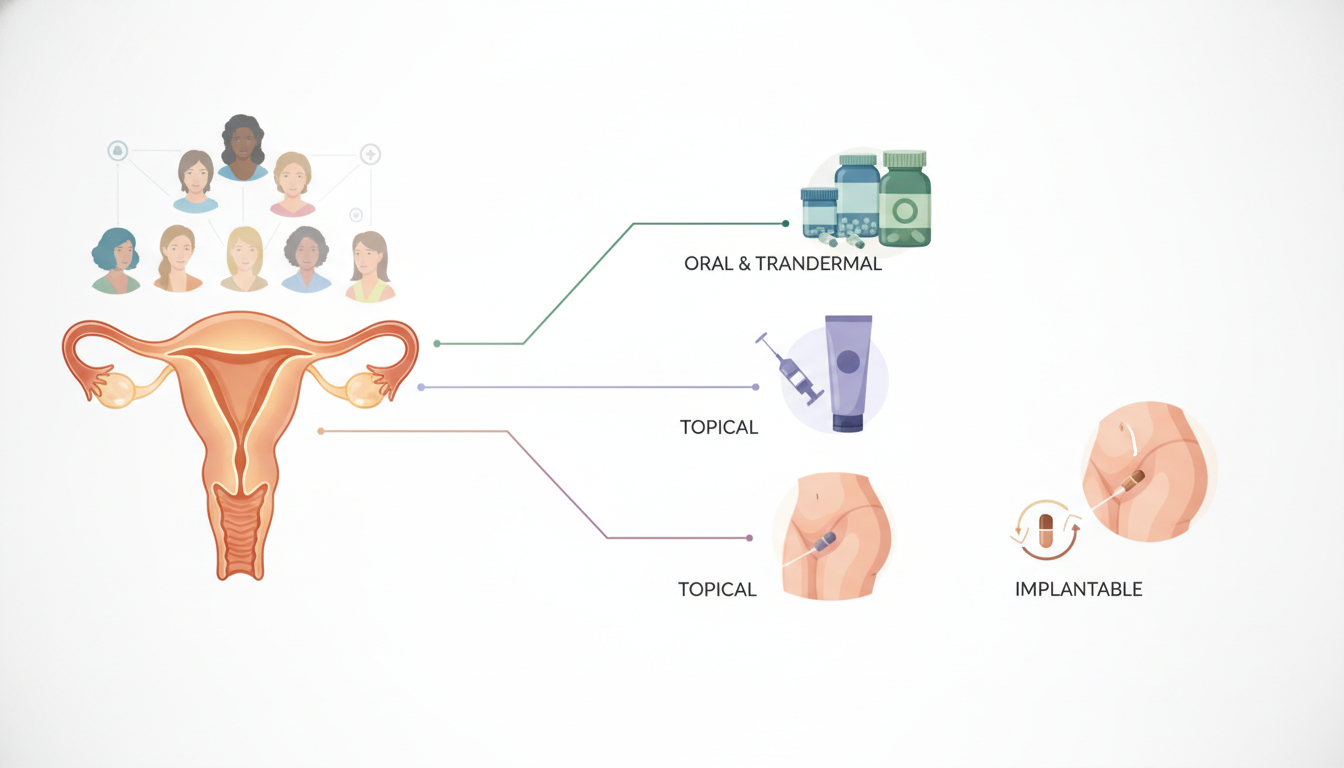 Types of Hormone Replacement Therapy
